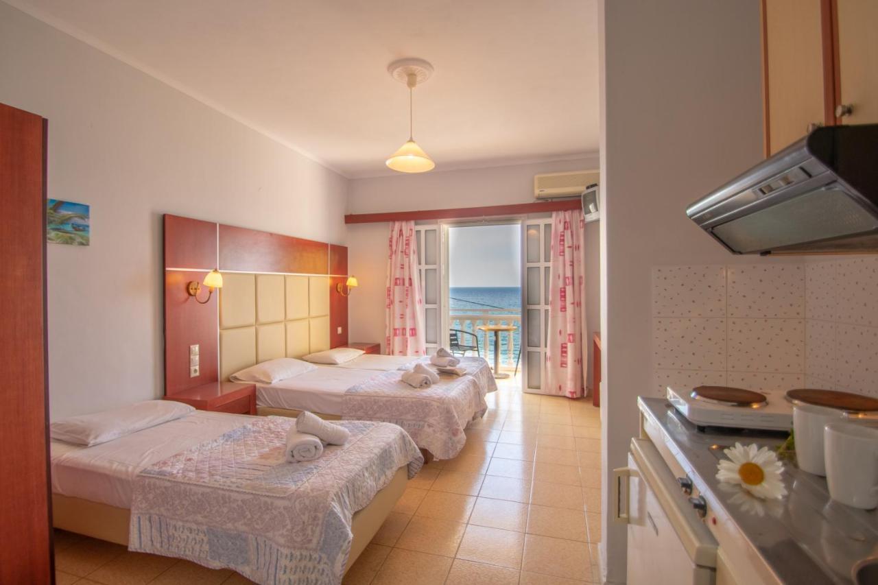 Agoulos Beach Hotel Argassi Exterior foto