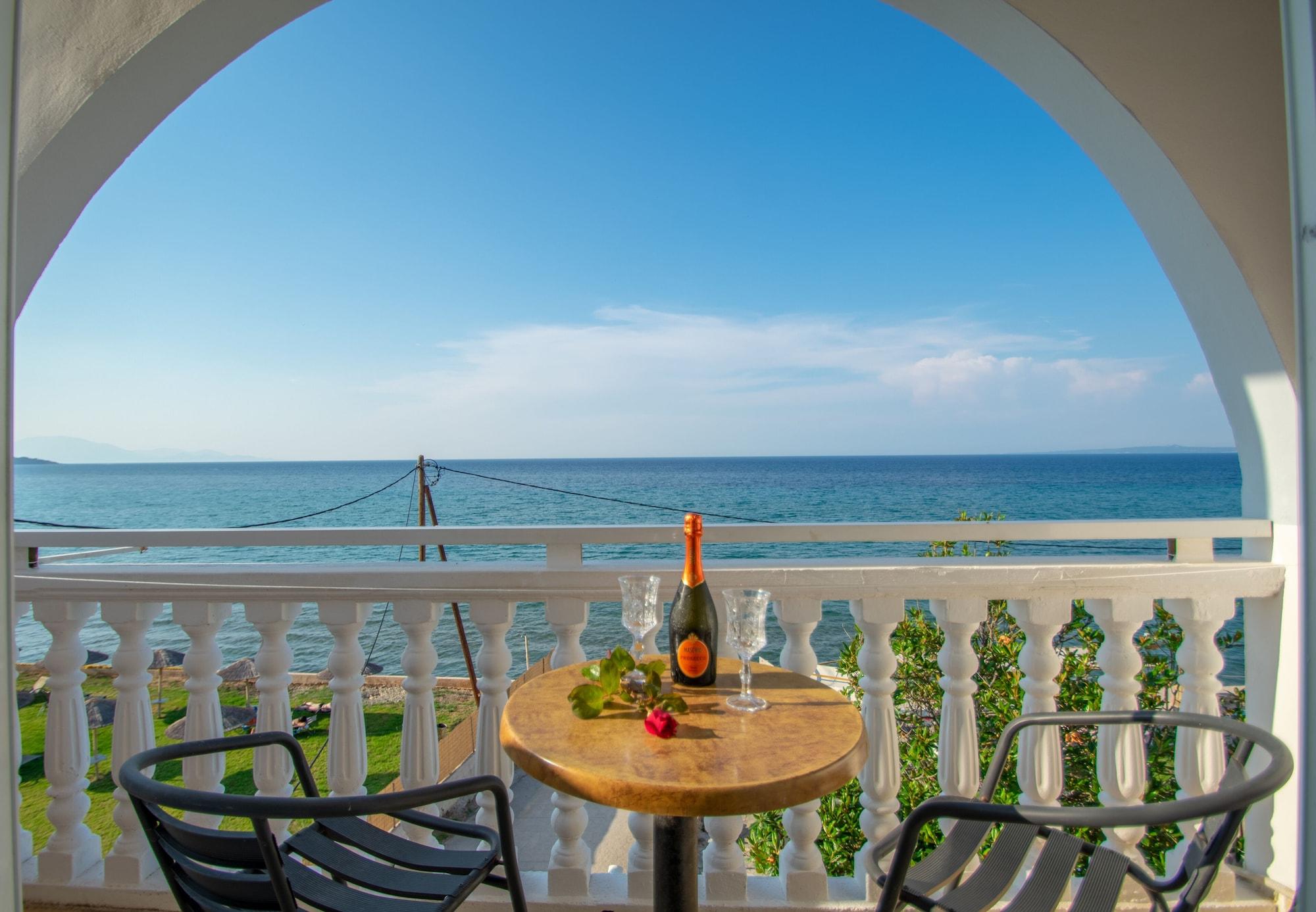 Agoulos Beach Hotel Argassi Exterior foto