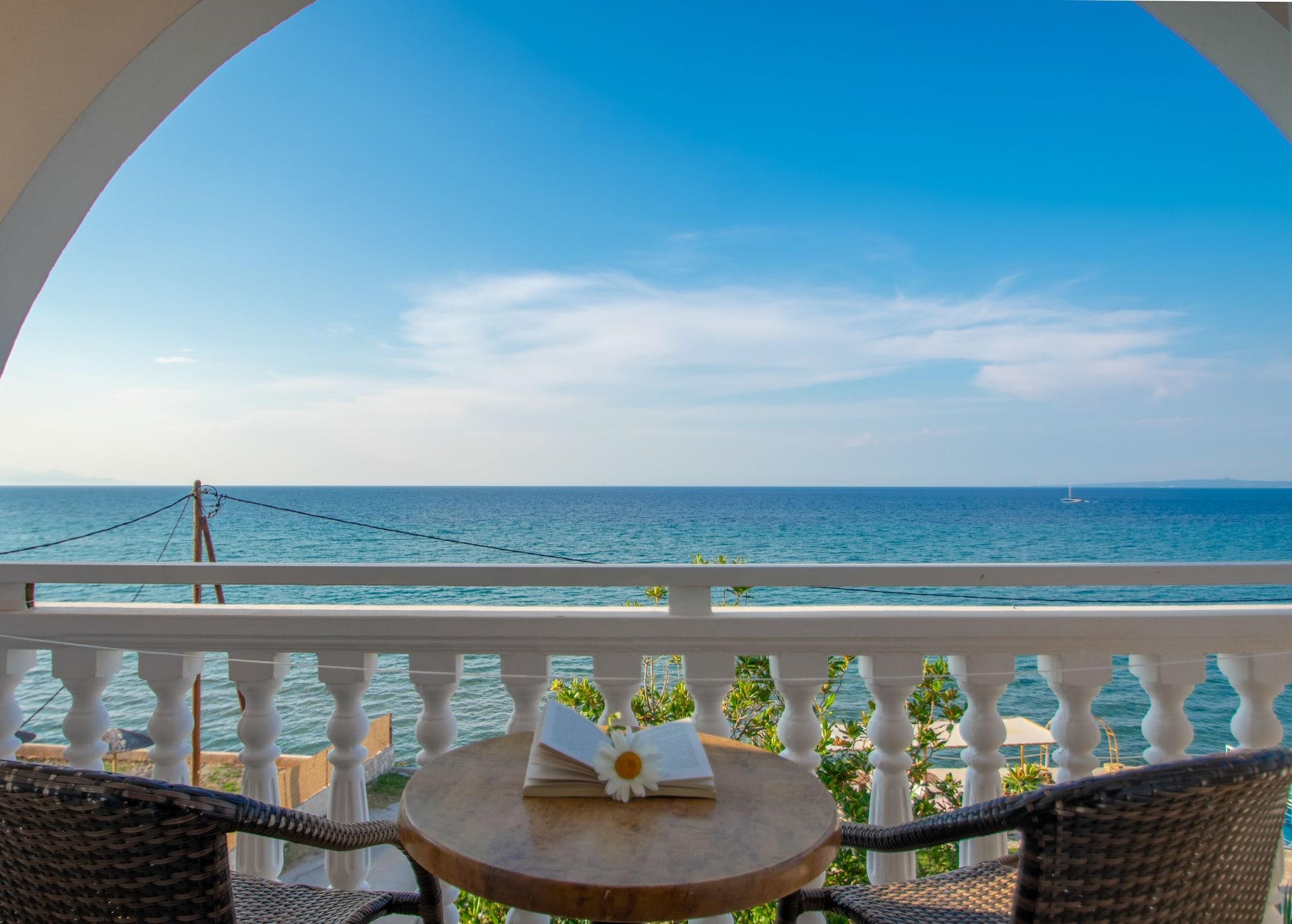 Agoulos Beach Hotel Argassi Exterior foto